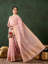 Womens Fashion Ethnic Peach Color Sarees-MLSHWSA1471PCH0ONE